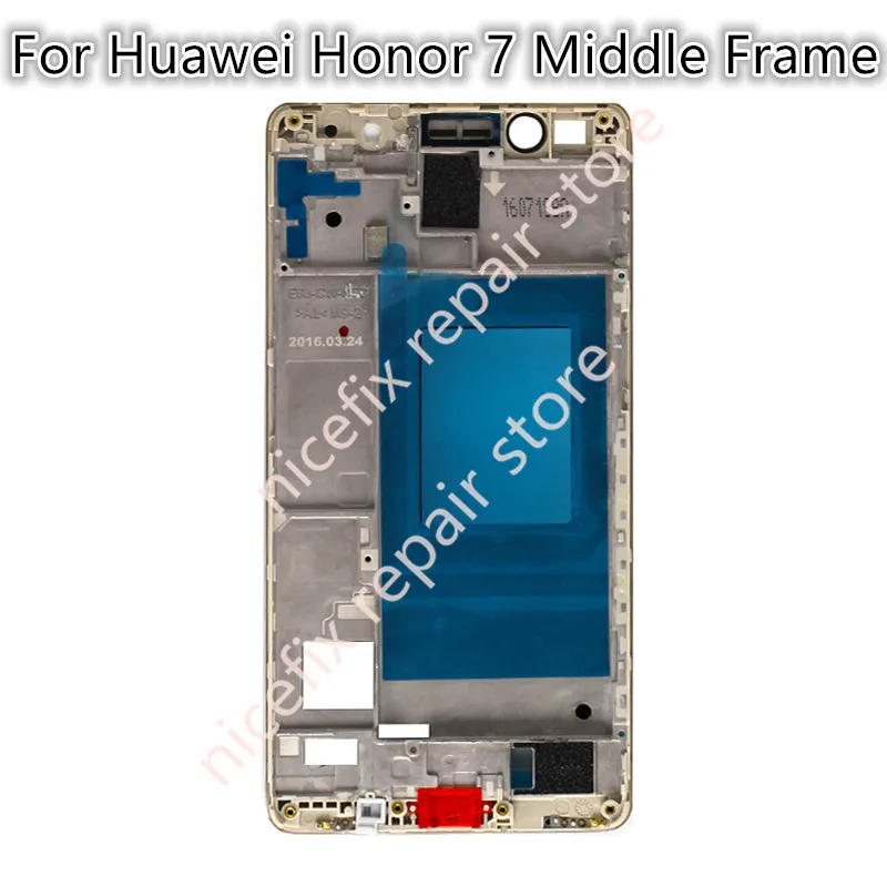Сменная рамка для Huawei honor 7 задняя телефона 7|middle frame|repair partsphone housing |