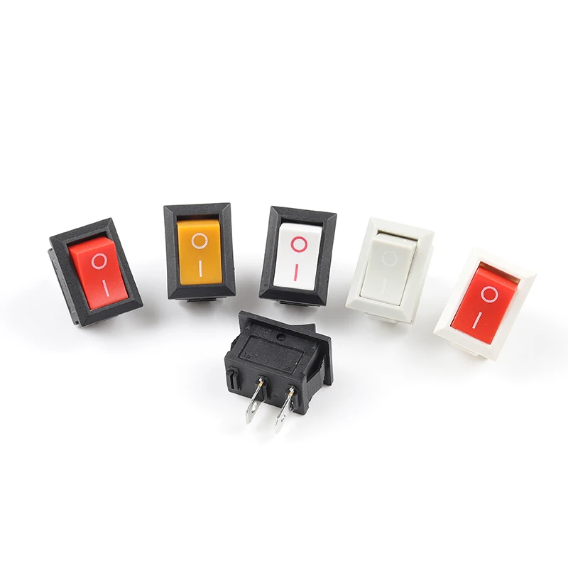 5 шт. KCD1 DIY YOU кулисный переключатель ВКЛ ВЫКЛ 2 положения Pin Электрический
