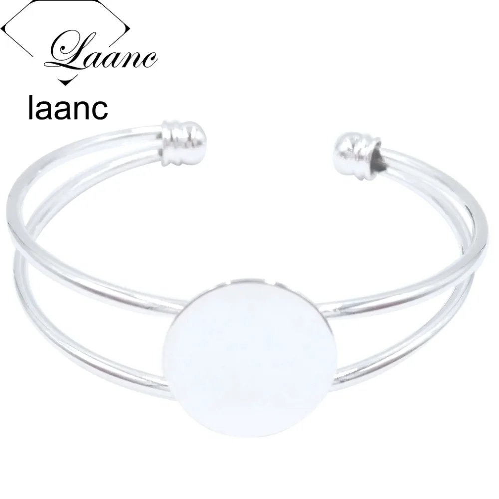 Rhodium/Silver/Gold/Bronze/Black/Rose Gold Multi-Size Optional Metal Cabochon Base Bracelet Blank Round Bezel Settings FD001 
Rhodium/Silver/Gold/Bronze/Black/Rose Gold Multi-Size Optional Metal Cabochon Base Bracelet Blank Round Bezel Settings FD001