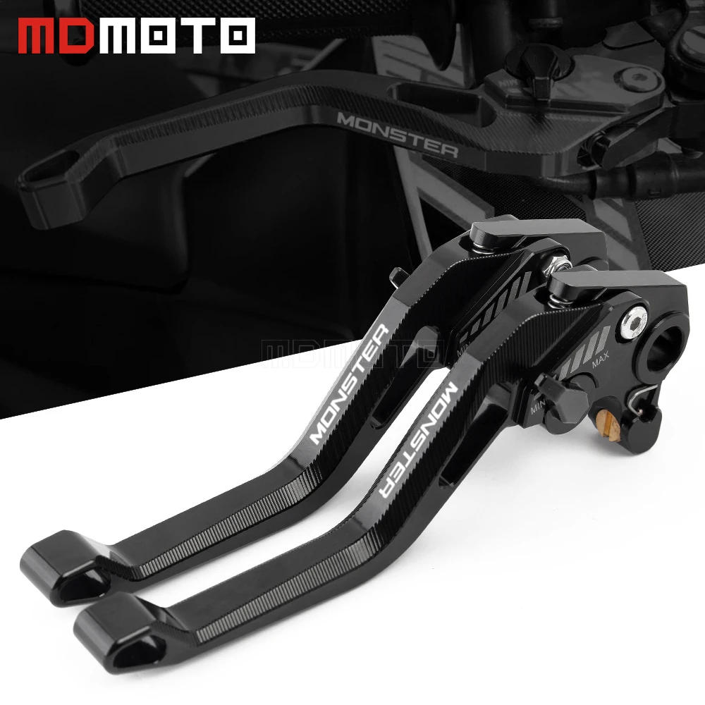 MDMOTO CNC Motorcycle 5D Brakes For DUCATI MONSTER 696 796 695 620 400 CNC Short Ajustable Brake Clutch Levers with LOGO MONSTER
MDMOTO CNC Motorcycle 5D Brakes For DUCATI MONSTER 696 796 695 620 400 CNC Short Ajustable Brake Clutch Levers with LOGO MONSTER