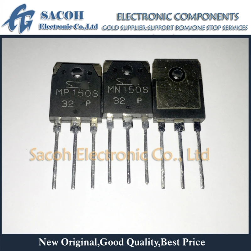 New original 2Pairs(4PCS)/Lot MN150S MN150 + MP150S MP150 TO-3P MOLD TYPE SILICON POWER TRANSISTOR
New original 2Pairs(4PCS)/Lot MN150S MN150 + MP150S MP150 TO-3P MOLD TYPE SILICON POWER TRANSISTOR