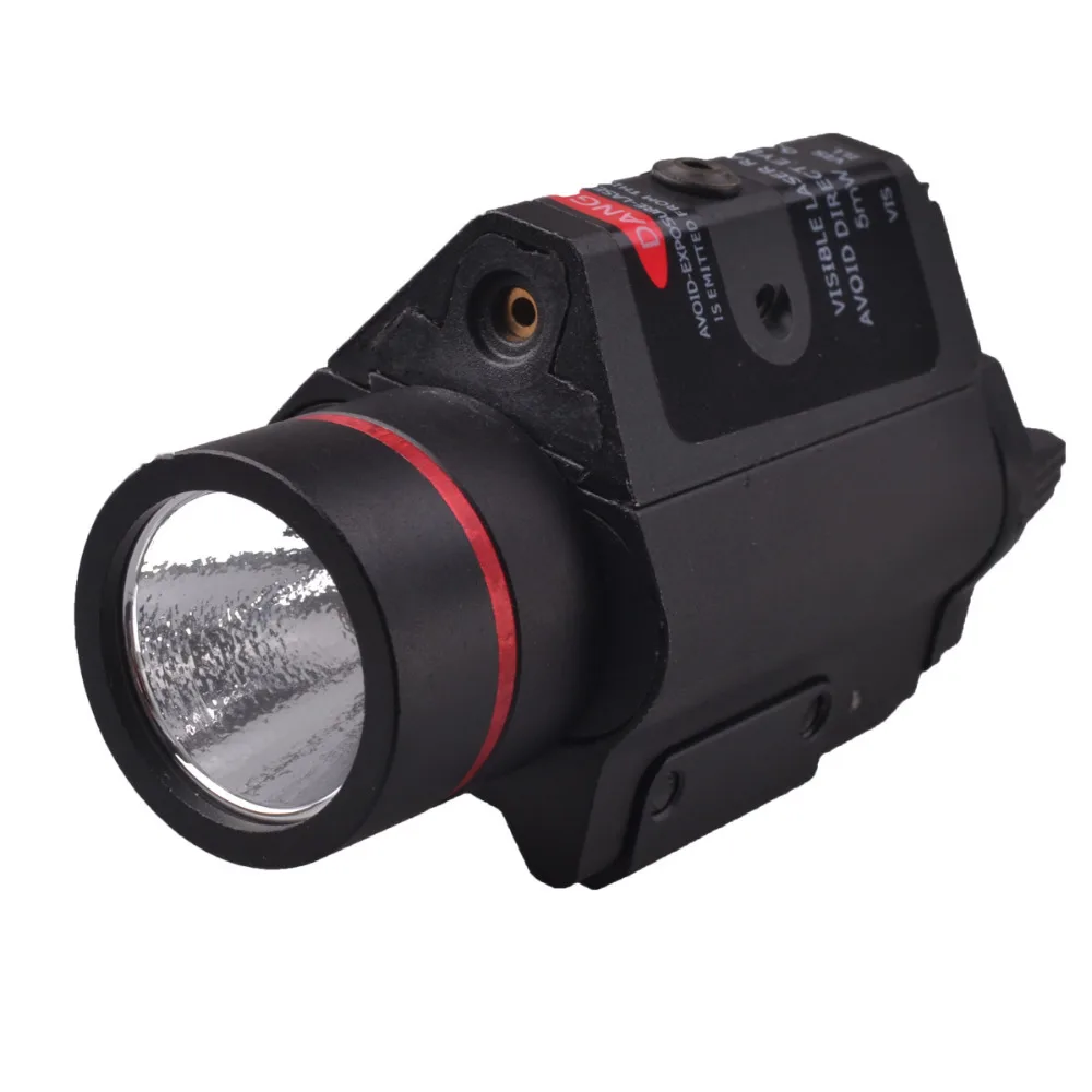 Original RichFire SF-P15 Micro Pistol Light 5mW Red Laser Gun Sight w/ Mount+LED Tactical Pistol Flashlight-Black
Original RichFire SF-P15 Micro Pistol Light 5mW Red Laser Gun Sight w/ Mount+LED Tactical Pistol Flashlight-Black