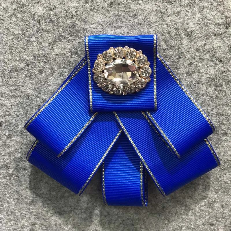 5Pcs Royal Blue Tie Bow Brooch Fabric Crystal Flower Pins And Brooches Accessories Ladie Bowtie Broaches Pin Badge For Women Men
5Pcs Royal Blue Tie Bow Brooch Fabric Crystal Flower Pins And Brooches Accessories Ladie Bowtie Broaches Pin Badge For Women Men
