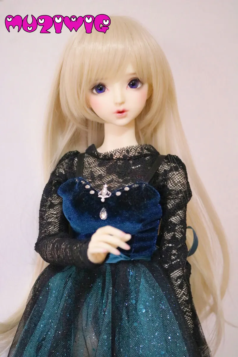 Bjd Wig 1/3 High-temperature Fiber Synthetic Girl Long Curly Hair Wig With Bangs On Sale In MUZIWIG
Bjd Wig 1/3 High-temperature Fiber Synthetic Girl Long Curly Hair Wig With Bangs On Sale In MUZIWIG