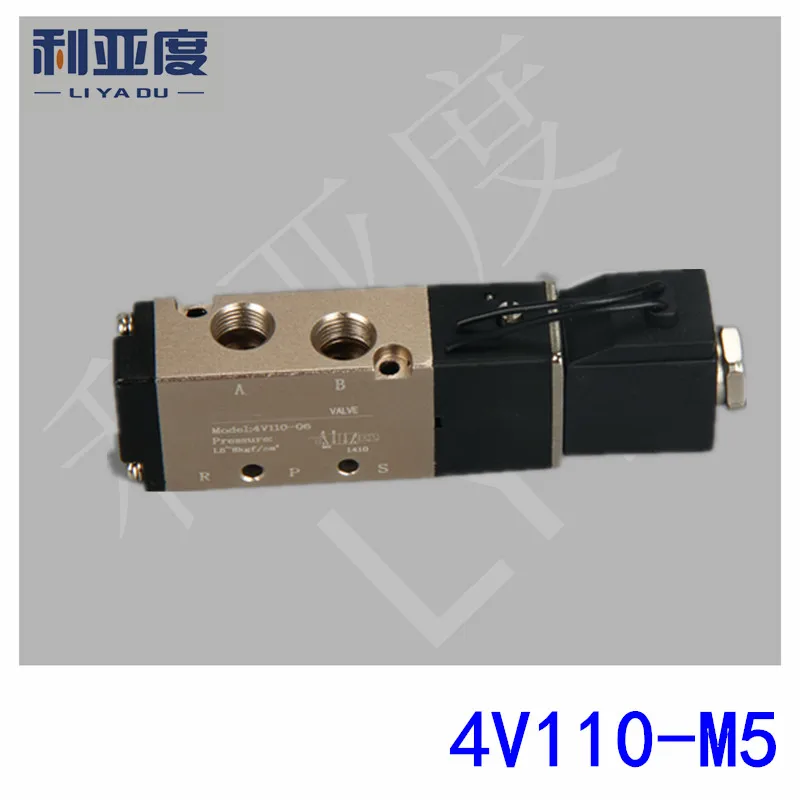 4V110-M5 Pneumatic components Two tee Solenoid valve DC12V DC24V AC220V AC110V With lamp or line
4V110-M5 Pneumatic components Two tee Solenoid valve DC12V DC24V AC220V AC110V With lamp or line