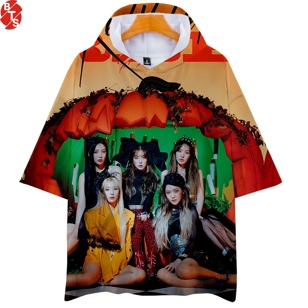 Red Velvet 3D Printed Hooded T-shirts Women/Men Fashion Summer Short Sleeve Tshirts 2019 Hot Sale Casual Streetwear Tee Shirts
Red Velvet 3D Printed Hooded T-shirts Women/Men Fashion Summer Short Sleeve Tshirts 2019 Hot Sale Casual Streetwear Tee Shirts