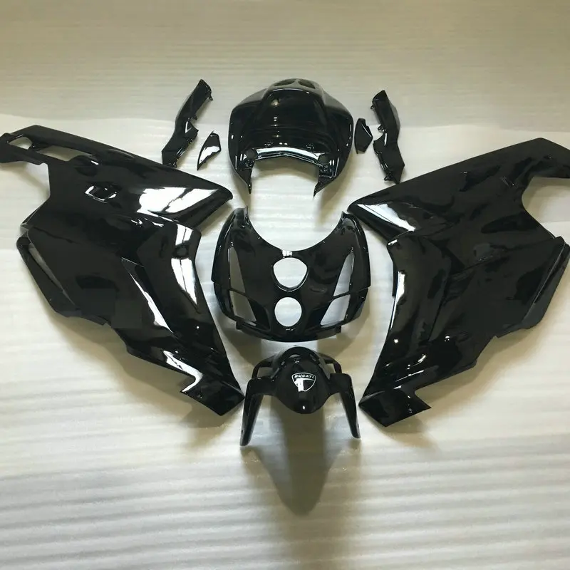 Комплект обтекателей для DUCATI 749 999 03 04 2003 2004 из АБС пластика черный глянцевый