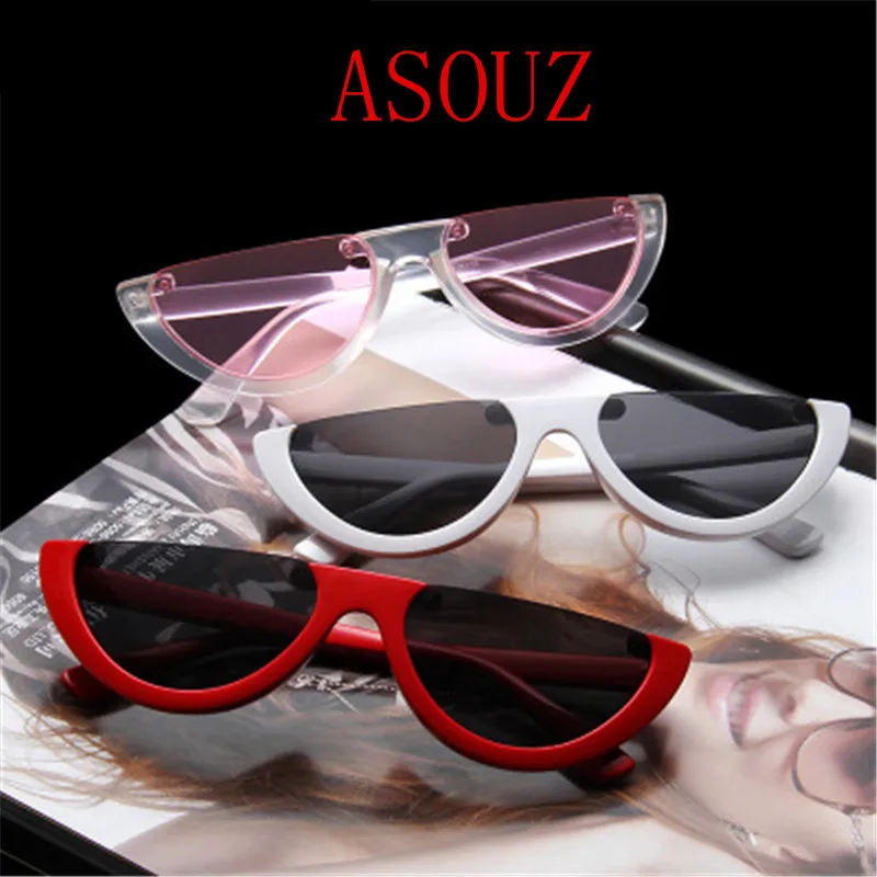 ASOUZ new retro cat eyes ladies sunglasses men's semi-circle triangle fashion glasses crystal transparent UV400 sunglasses
ASOUZ new retro cat eyes ladies sunglasses men's semi-circle triangle fashion glasses crystal transparent UV400 sunglasses