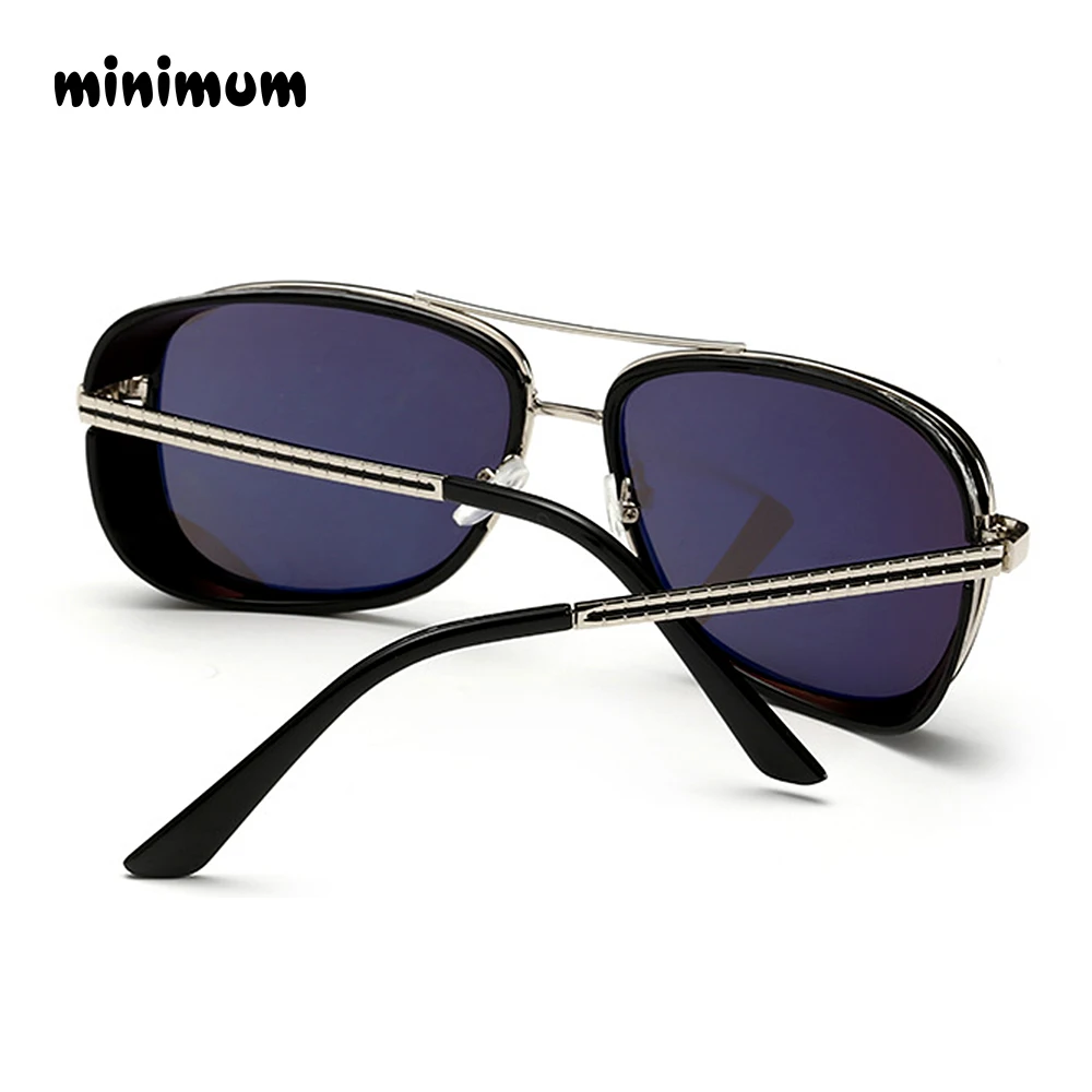 MINIMUM Male Steampunk Sunglasses Tony Stark Iron Man Sunglasses Retro Vintage Eyewear Steampunk Sun Glasses UV400
MINIMUM Male Steampunk Sunglasses Tony Stark Iron Man Sunglasses Retro Vintage Eyewear Steampunk Sun Glasses UV400