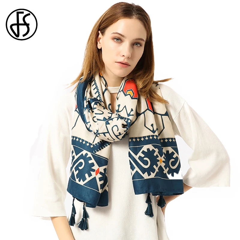 FS Brand Print Cotton Scarf 2018 Soft Ladies Geometric Large Bandana Feminine Shawls Hijab Scarves With Tassel Retro Pashmina
FS Brand Print Cotton Scarf 2018 Soft Ladies Geometric Large Bandana Feminine Shawls Hijab Scarves With Tassel Retro Pashmina