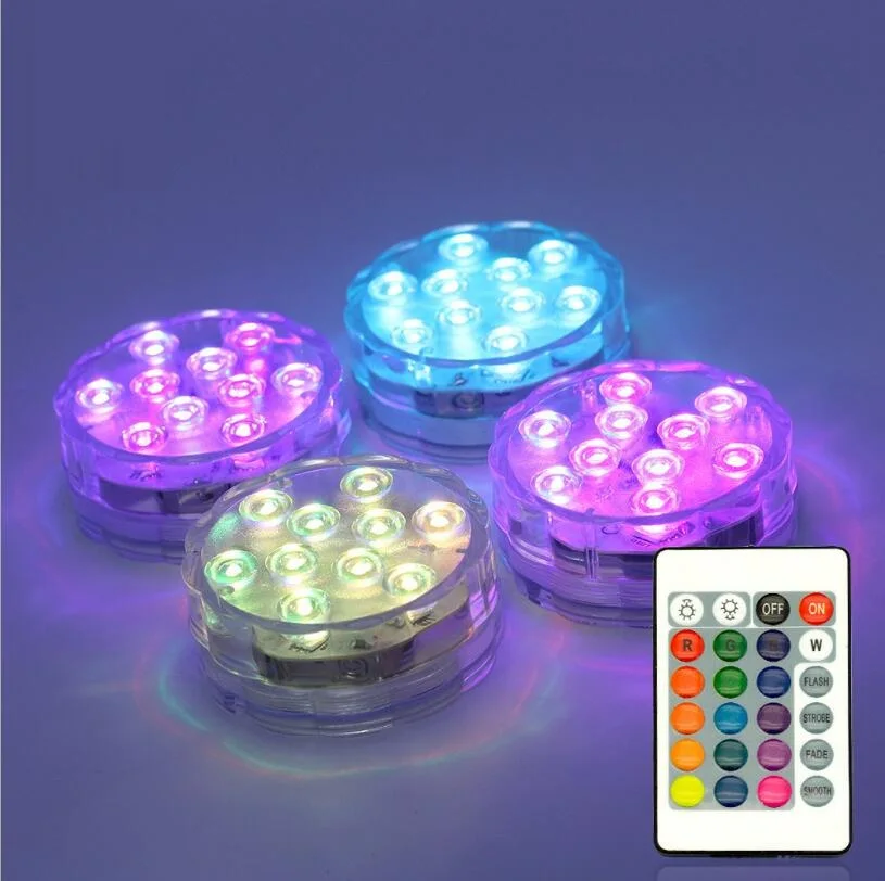 LED remote control diving lamp waterproof candle RGB colorful LED fish tank underwater lamp LED swimming pool lamp
LED remote control diving lamp waterproof candle RGB colorful LED fish tank underwater lamp LED swimming pool lamp