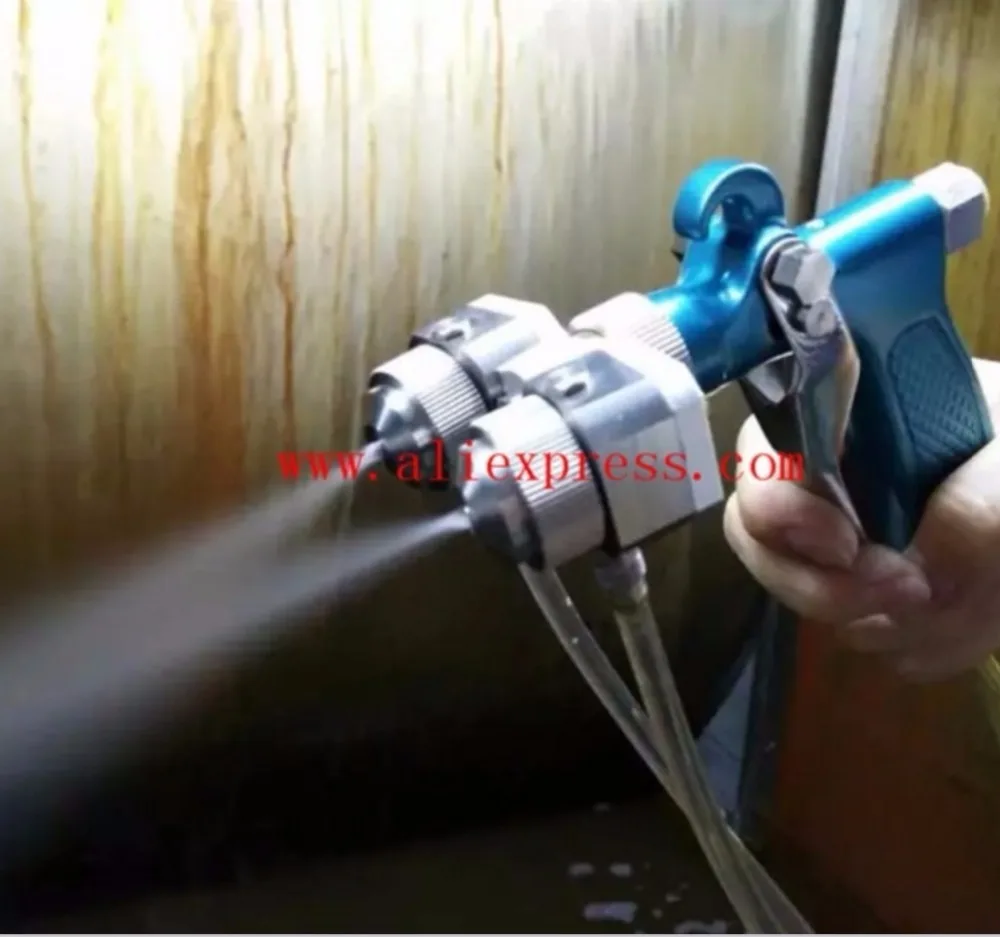 Chrome Silvering Spray Gun Two Head Dual Nozzle Spray Gun for Jewerly Spraying Stainless Steel Nozzle Needle Anti-corrosion
Chrome Silvering Spray Gun Two Head Dual Nozzle Spray Gun for Jewerly Spraying Stainless Steel Nozzle Needle Anti-corrosion