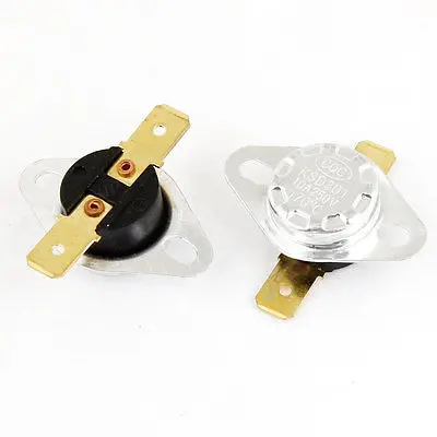 AC 250V 10A NC Temperature Control Switch Thermostat KSD301 2 Pcs