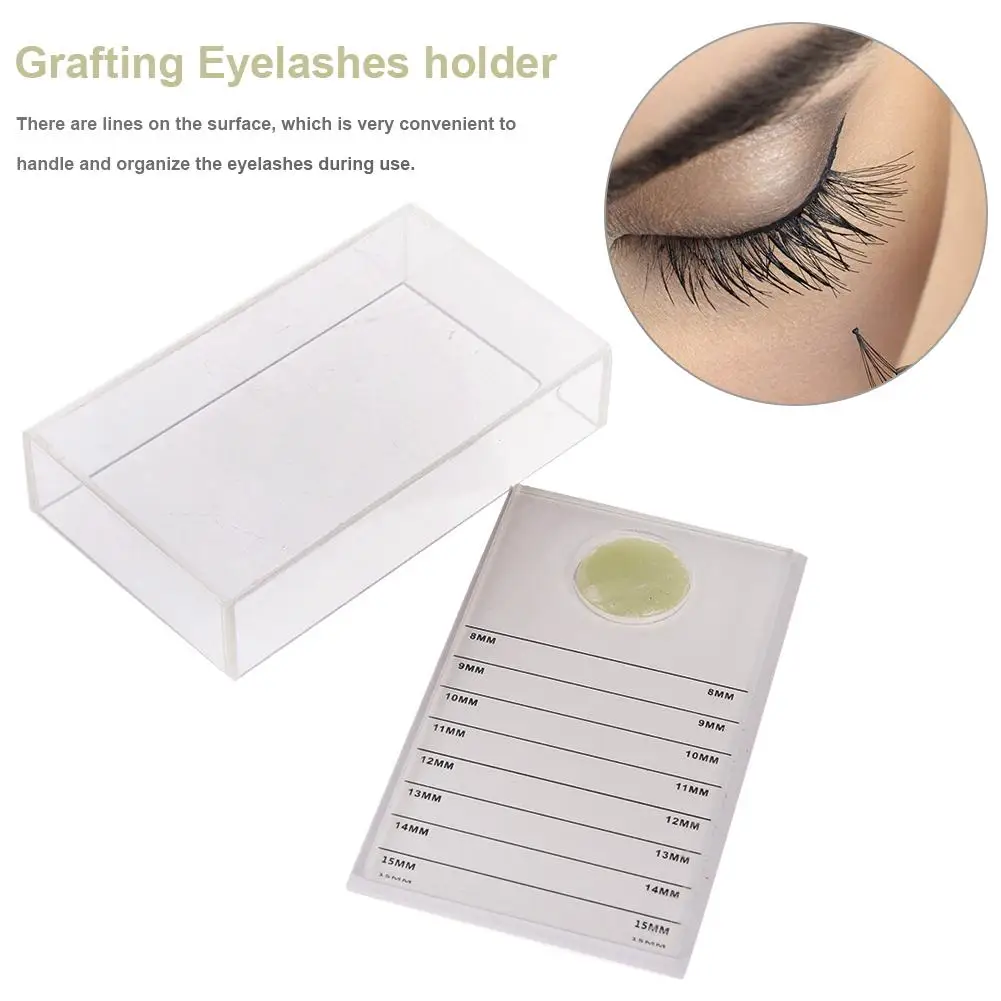 Reusable Portable Acrylic Eyelash Extension Pallet False Eyelash Holder Pad Adhesive Glue Pallet Holder Grafting Eyelash Tool
Reusable Portable Acrylic Eyelash Extension Pallet False Eyelash Holder Pad Adhesive Glue Pallet Holder Grafting Eyelash Tool