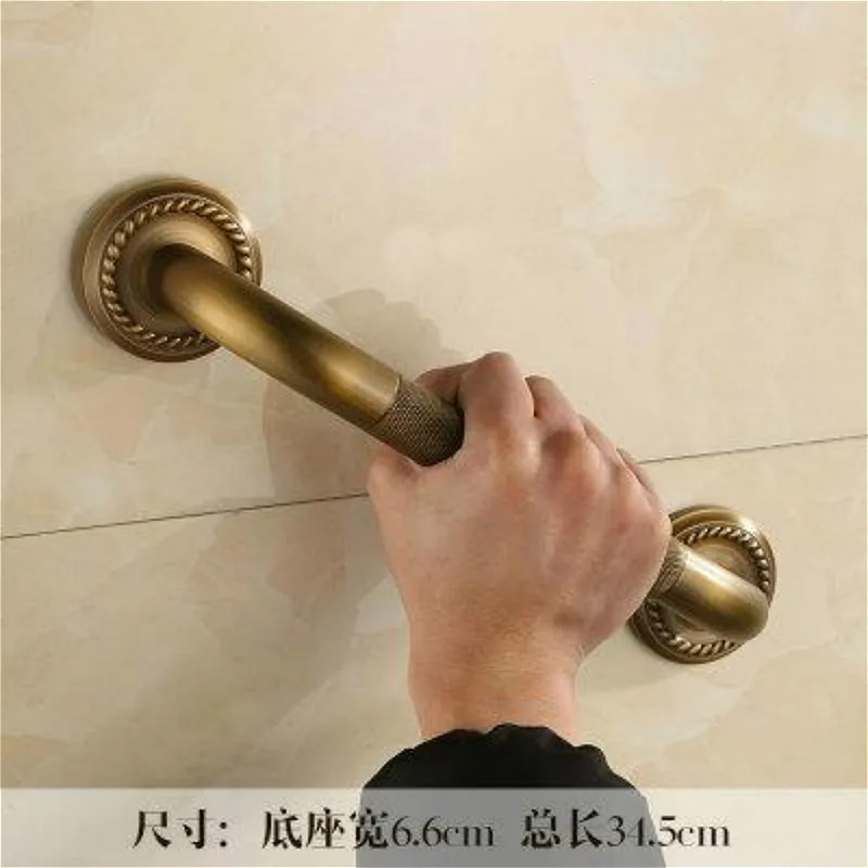 TT Solid Brass bathroom shower safety handle 30/50cm toilet safety handrail antique brushed bathtub safety handrails Grab bar
TT Solid Brass bathroom shower safety handle 30/50cm toilet safety handrail antique brushed bathtub safety handrails Grab bar
