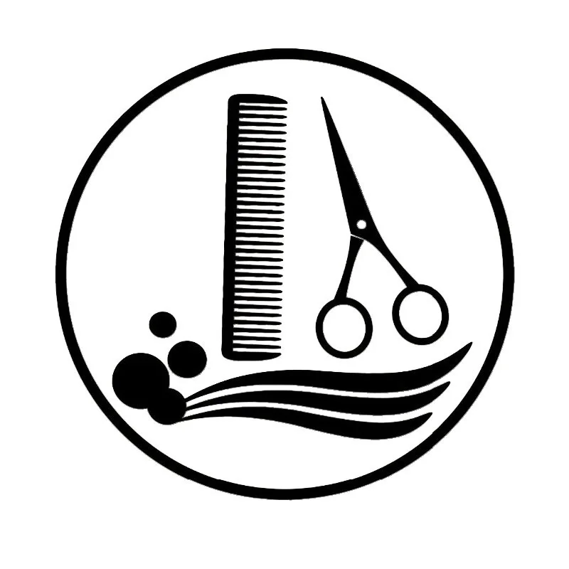 Hair Salon Stylist Barber Tools Barbershop Wall Stickers scissors and comb Shop Windiw Decoration
Hair Salon Stylist Barber Tools Barbershop Wall Stickers scissors and comb Shop Windiw Decoration