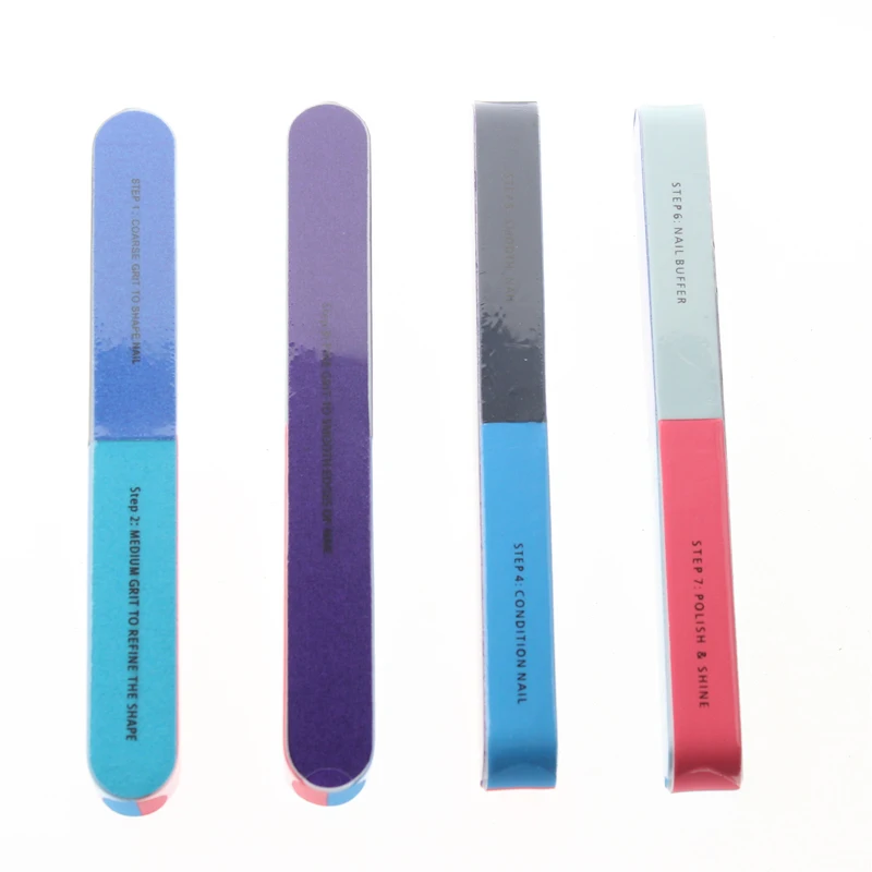4Pcs/Set 7 in 1 Ways 4 Sides Nail Art Beauty Tool Nail Buffer Block Emery Board Nail File
4Pcs/Set 7 in 1 Ways 4 Sides Nail Art Beauty Tool Nail Buffer Block Emery Board Nail File