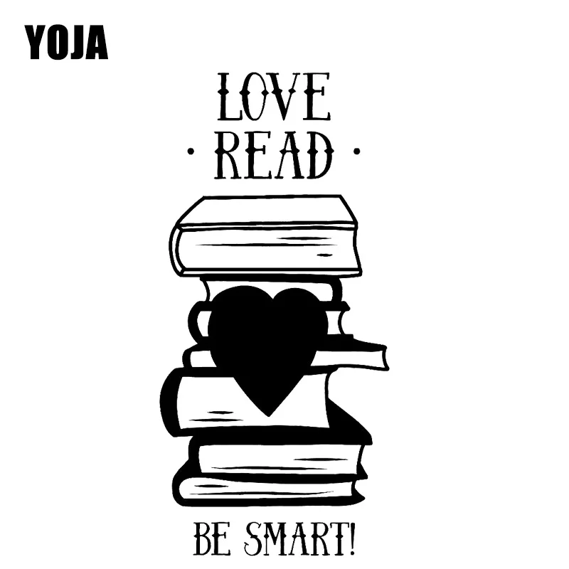 YOJA 32 2 см * 68 Love READ BE SMART Library книжный магазин Декор ПВХ Наклейка на стену в комнату