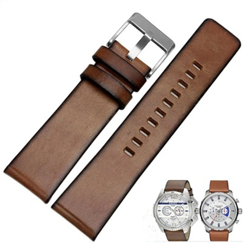 MERJUST High Quality 26mm Soft thick Oil Genuine leather Strap Retro Brown Leather Wristband for DZ DZ4345 STRONGHOLD bracelet
MERJUST High Quality 26mm Soft thick Oil Genuine leather Strap Retro Brown Leather Wristband for DZ DZ4345 STRONGHOLD bracelet