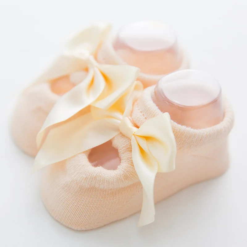 3 пар/лот кружевные носки с цветами для новорожденных хлопковые нескользящие