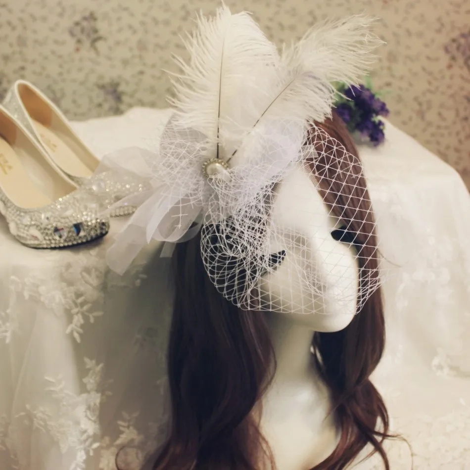 Retro Hair Accessories Fashion Accessories Large Mesh Veil Feather Headdress Hair Accessories
Retro Hair Accessories Fashion Accessories Large Mesh Veil Feather Headdress Hair Accessories