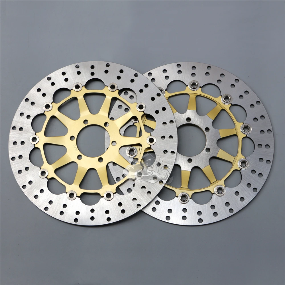 Плавающий ротор дисковых передних тормозов для мотоцикла DUCATI Monster 400 600 620 696 748 1999 01