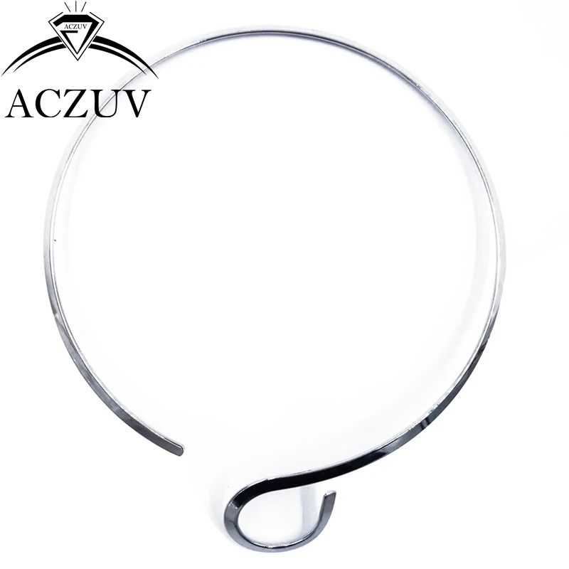 Rhodium Plated 50pcs Bending Ends 4.5mm Wire 13cm Metal Collar Circle Choker Necklace Findings Accessories CNW018
Rhodium Plated 50pcs Bending Ends 4.5mm Wire 13cm Metal Collar Circle Choker Necklace Findings Accessories CNW018