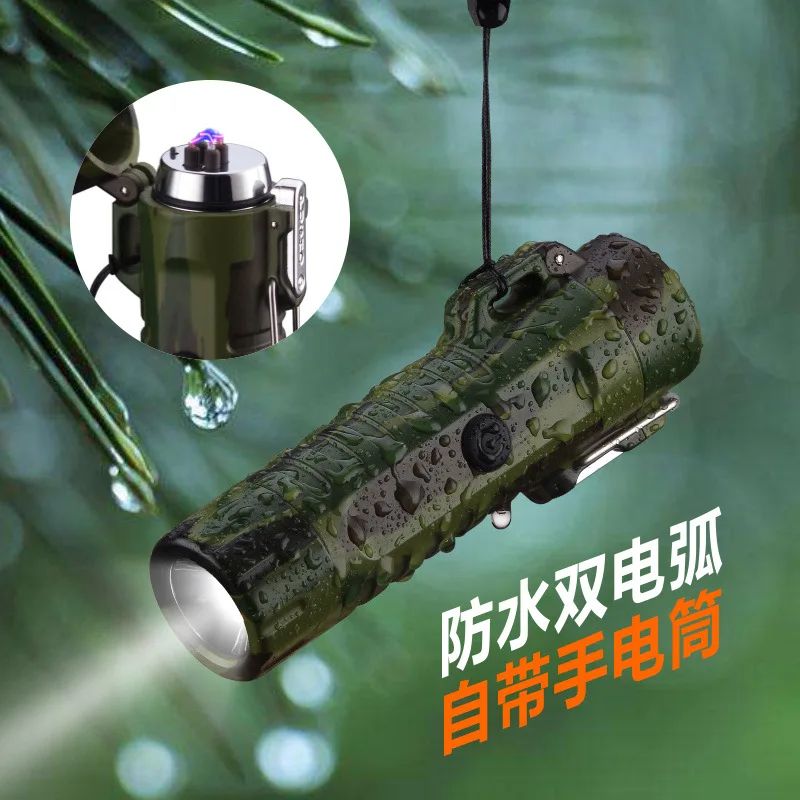 Плазменная USB-зажигалка с фонариком, камуфляжная зажигалка, водонепроницаемая ветрозащитная зажигалка с двойной дугой для мужчин, подарок ...
Плазменная USB-зажигалка с фонариком, камуфляжная зажигалка, водонепроницаемая ветрозащитная зажигалка с двойной дугой для мужчин, подарок ...