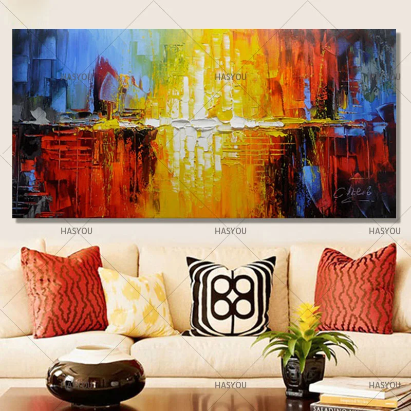 big size 100% high quality HandPainted Oil Painting Modern Abstract Oil Painting On Canvas Wall Art For Living Room Hotel Decor
big size 100% high quality HandPainted Oil Painting Modern Abstract Oil Painting On Canvas Wall Art For Living Room Hotel Decor