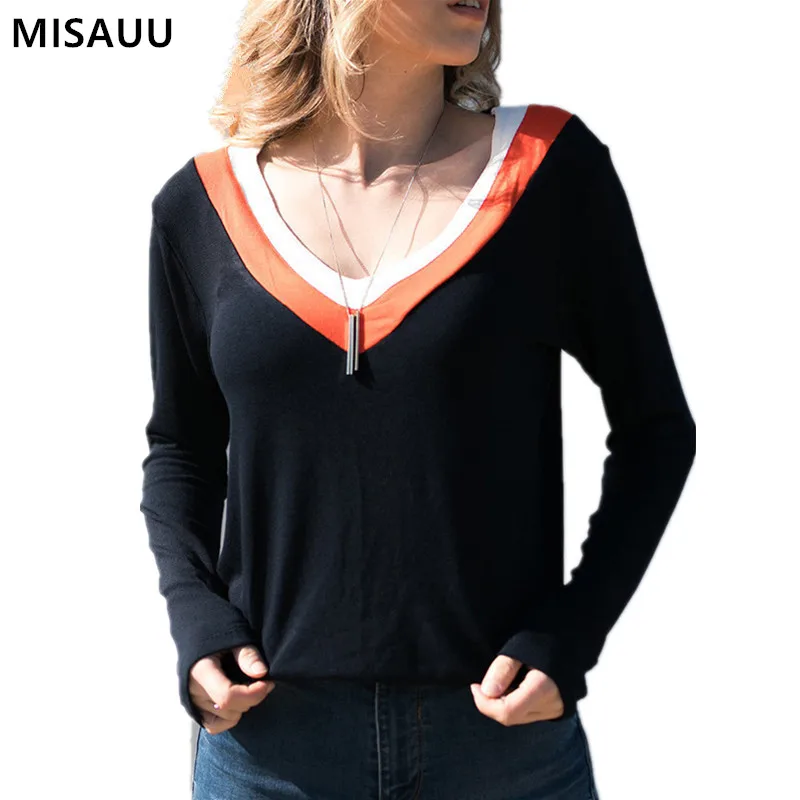 MISAUU 2018 Autumn T Shirt Femme Causal Tee Shirt Women Top Female T Shirt Long Sleeve White T-shirt Woman Tshirt Top Plus Size
MISAUU 2018 Autumn T Shirt Femme Causal Tee Shirt Women Top Female T Shirt Long Sleeve White T-shirt Woman Tshirt Top Plus Size