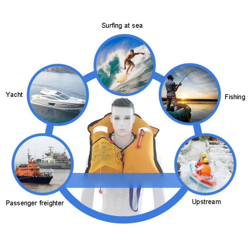Adult Swiming Fishing Life Inflatable Life Jacket Swimming Fishing Life Vest Rescue Vest Buoyancy Swimwear kayak Life Jacket
Adult Swiming Fishing Life Inflatable Life Jacket Swimming Fishing Life Vest Rescue Vest Buoyancy Swimwear kayak Life Jacket
