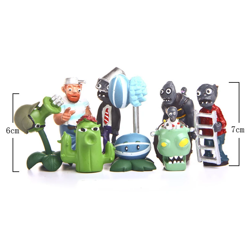 16psc/Lot Plants VS Zombies PVZ Action Figures Plants and Zombies Action PVC DIY Figures Toys Model Doll Gifts
16psc/Lot Plants VS Zombies PVZ Action Figures Plants and Zombies Action PVC DIY Figures Toys Model Doll Gifts