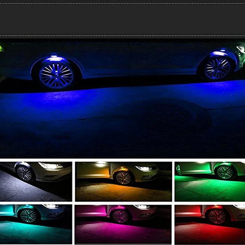 Alonea 4PC Car Truck LED Wheel Lights Tire Light Eyebrow Shape Decorative Light Lamp Atmosphere Lamps For Automobile Car Styling
Alonea 4PC Car Truck LED Wheel Lights Tire Light Eyebrow Shape Decorative Light Lamp Atmosphere Lamps For Automobile Car Styling