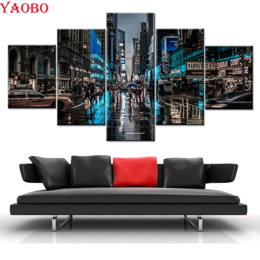 5 Pieces 5D Full round Diamond Painting City Street Car Night Scene Embroidery Sale Diamond Picture Of Rhinestone Decor Home
5 Pieces 5D Full round Diamond Painting City Street Car Night Scene Embroidery Sale Diamond Picture Of Rhinestone Decor Home
