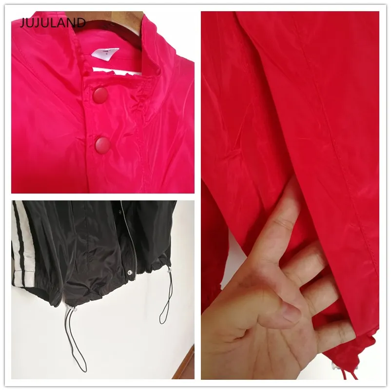 JUJULAND Spring autumn Fashion woman loose Windbreaker Jacket Zipper Pockets Casual Long Sleeves Feminino oversize Coat Outwear
JUJULAND Spring autumn Fashion woman loose Windbreaker Jacket Zipper Pockets Casual Long Sleeves Feminino oversize Coat Outwear