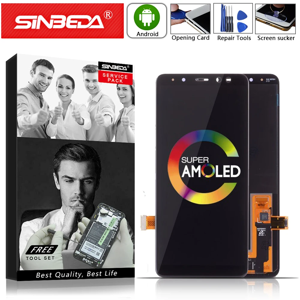 Супер AMOLED 5,6 дюйма для SAMSUNG Galaxy A8 2018 ЖК-дисплей сенсорный экран дигитайзер для Samsung A530 A530F A530N A530D дисплей
Супер AMOLED 5,6 дюйма для SAMSUNG Galaxy A8 2018 ЖК-дисплей сенсорный экран дигитайзер для Samsung A530 A530F A530N A530D дисплей