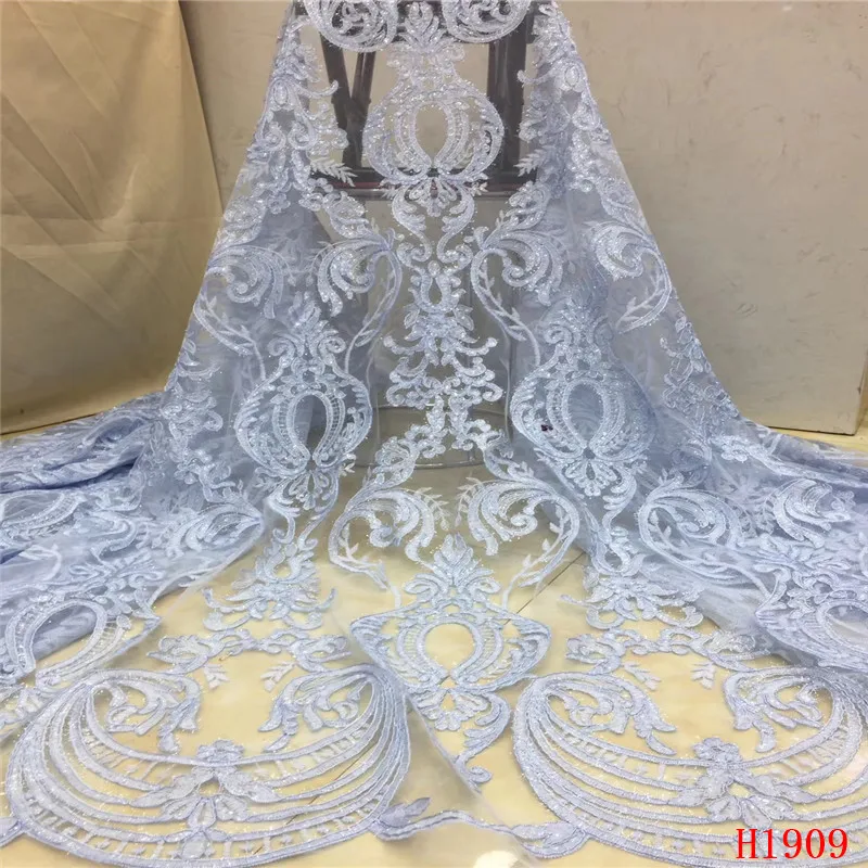 YF HZGJMY French Lace Fabric 2019 High Quality African Sequins Lace Fabric For Wedding Dress Blue african A1909-1
YF HZGJMY French Lace Fabric 2019 High Quality African Sequins Lace Fabric For Wedding Dress Blue african A1909-1