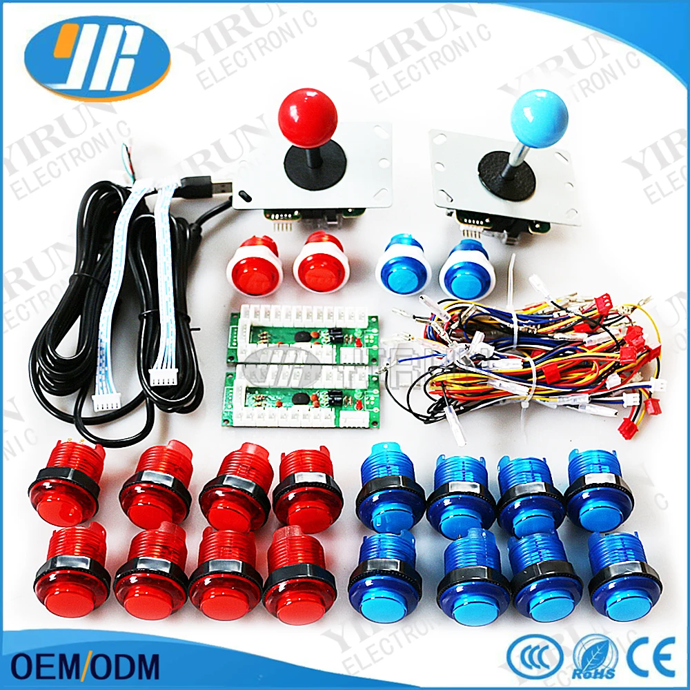 Аркадный джойстик DIY Kit Аркады USB контроллер ручка + ДЖОЙСТИК sanwa + 20 загорающаяся пуговицы для Запчасти для игровых автоматов MAME
Аркадный джойстик DIY Kit Аркады USB контроллер ручка + ДЖОЙСТИК sanwa + 20 загорающаяся пуговицы для Запчасти для игровых автоматов MAME