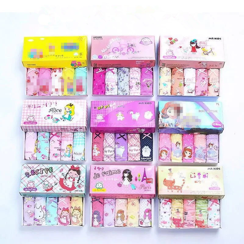 5 Pcs/lot Kid girls Underwear cartoon For Baby Shorts Panties Children's Boxer Underpants Briefs girls Underware Pants For 3-13Y
5 Pcs/lot Kid girls Underwear cartoon For Baby Shorts Panties Children's Boxer Underpants Briefs girls Underware Pants For 3-13Y