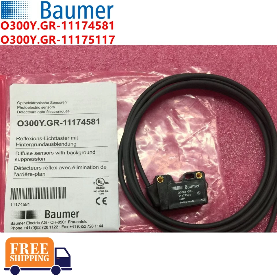 original Baumer switch O300Y.GR-11174581 11174581 O300Y.GR-11175117 11175117 Brand new and original
original Baumer switch O300Y.GR-11174581 11174581 O300Y.GR-11175117 11175117 Brand new and original
