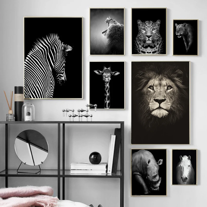 Black White Elephant Giraffe Zebra Wall Art Canvas Painting Nordic Posters And Prints Wall Pictures For Living Room Home Decor
Black White Elephant Giraffe Zebra Wall Art Canvas Painting Nordic Posters And Prints Wall Pictures For Living Room Home Decor