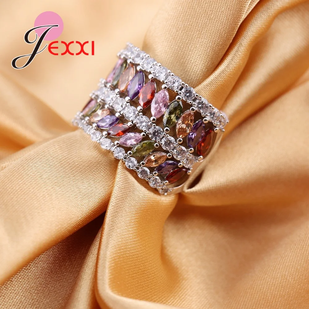 NEW Arrivals Fashion 925 Sterling Silver Ring Jewelry Multi Color AAA CZ Ring For Beautiful Women Size 6/7/8/9/10
NEW Arrivals Fashion 925 Sterling Silver Ring Jewelry Multi Color AAA CZ Ring For Beautiful Women Size 6/7/8/9/10
