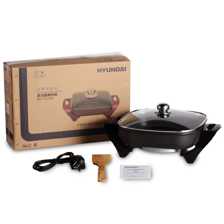 Sale Real Utensilios De Cocina Kitchen Appliances Tools 4.5l Multifunction Household Electric Korean Square Pot Wok Fondue
Sale Real Utensilios De Cocina Kitchen Appliances Tools 4.5l Multifunction Household Electric Korean Square Pot Wok Fondue