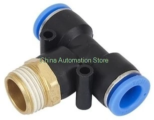 Free shipping HIGH QUALITY 30pcs 6mm-3/8" Threaded Male Tee Pneumatic Connector PB6-03
Free shipping HIGH QUALITY 30pcs 6mm-3/8" Threaded Male Tee Pneumatic Connector PB6-03