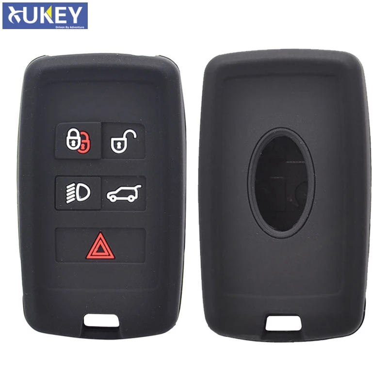 For Range Rover Velar For Land Rover Discovery 5 For Jaguar E-Pace Silicone Remote Key Case Fob Shell Cover Skin 2018 2019
For Range Rover Velar For Land Rover Discovery 5 For Jaguar E-Pace Silicone Remote Key Case Fob Shell Cover Skin 2018 2019