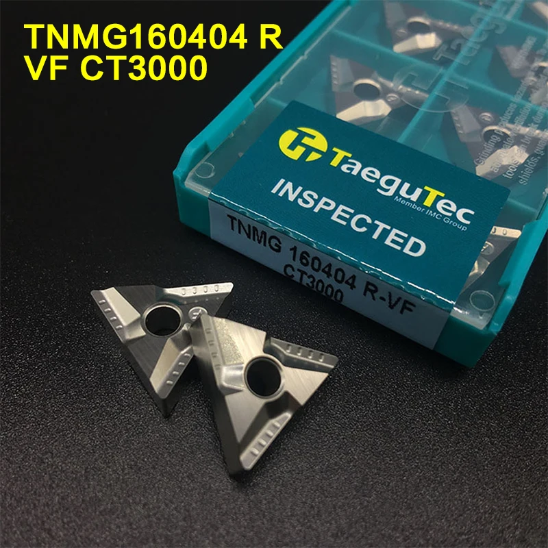 10 шт. Tnmg160404 R VF CT3000 точение инструменты металлокерамический Класс вставки карбида