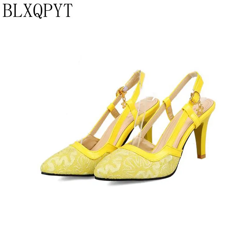 BLXQPYT Summer Sandals New Big Small Size 32-48 Breathable Mesh High Heels Women Pointed Toe Pumps Wedding Party Shoes Woman 228
BLXQPYT Summer Sandals New Big Small Size 32-48 Breathable Mesh High Heels Women Pointed Toe Pumps Wedding Party Shoes Woman 228