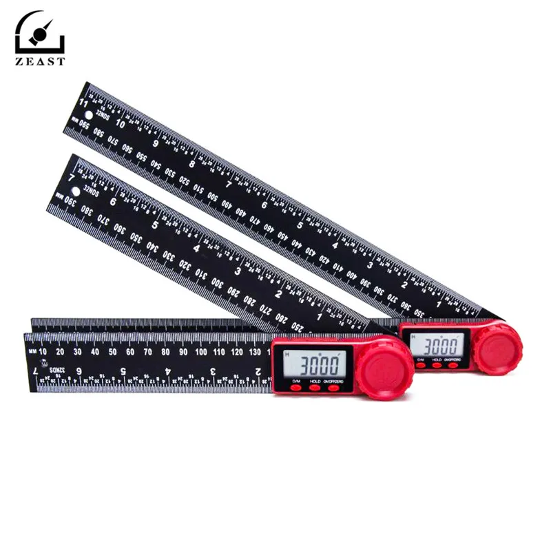 0-200mm 0-300mm LCD Display Carbon Fiber Digital Angle Ruler Inclinometer Electron Goniometer Protractor Angle Finder Meter
0-200mm 0-300mm LCD Display Carbon Fiber Digital Angle Ruler Inclinometer Electron Goniometer Protractor Angle Finder Meter