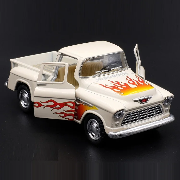 High Simulation Exquisite Diecasts&Toy Vehicles KiNSMART Car Styling Ford 1955 Chevrolet Stepside Pickup Truck 1:36 Alloy Model
High Simulation Exquisite Diecasts&Toy Vehicles KiNSMART Car Styling Ford 1955 Chevrolet Stepside Pickup Truck 1:36 Alloy Model