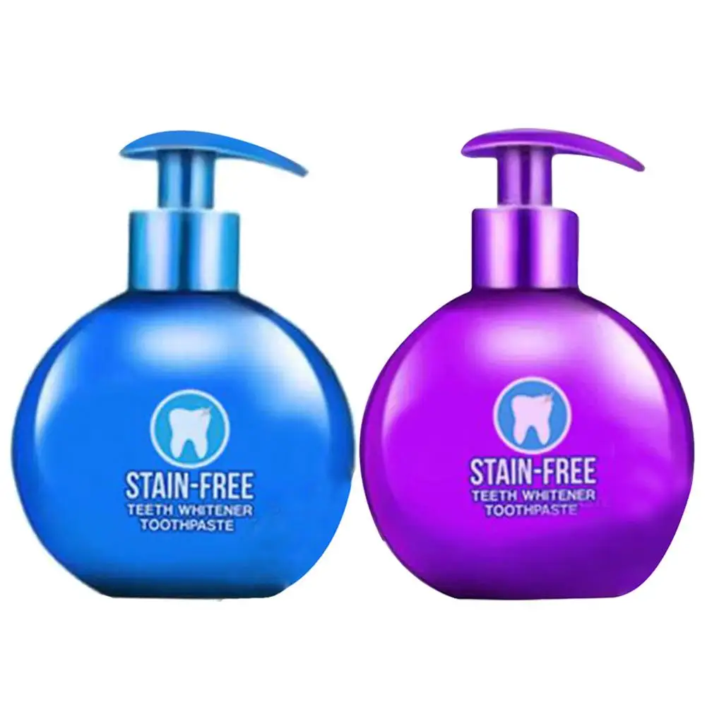 Fashion Pressing Design Toothpaste Fresh Breath Removing Smoke Stains Natural Brightening Teeth Whitening Toothpaste 238g
Fashion Pressing Design Toothpaste Fresh Breath Removing Smoke Stains Natural Brightening Teeth Whitening Toothpaste 238g